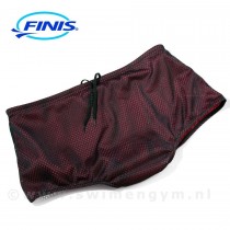 FINIS Drag shorts zwart/rood