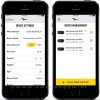 SwimSense App scherm afbeeldingen