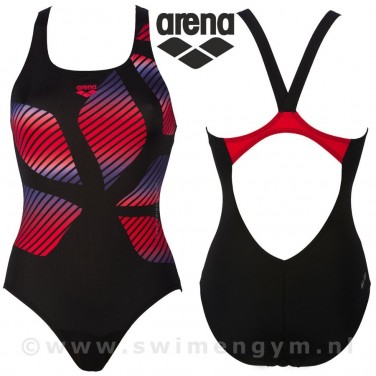 Arena badpak Spider zwart
