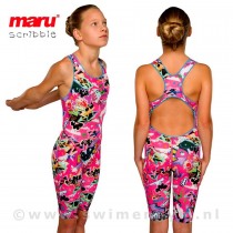 MARU Scribble Legsuit roze